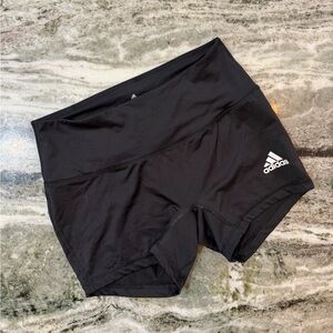 Adidas Women's Athletic Black Spandex Shorts